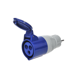Adapter z gniazdem do CEE 16A ze stykiem ochronnym ProPlus 373518