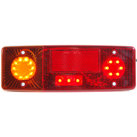 Lampa tylna WAŚ WE551DL 483 LED 5 funkcji lewa