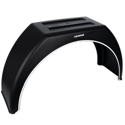 Błotnik do przyczepy 14-17" DOMAR DK3110 nadkole płaskie 870/260mm