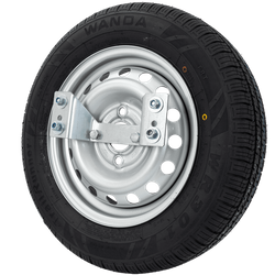 Koło zapasowe do przyczepki ze wspornikiem OPONA WANDA 155/70 R13 79N FELGA TRAILER TOP 4Jx13"H2 4x100 ET:30