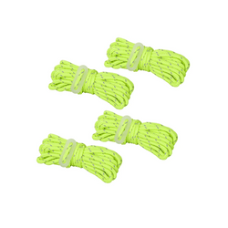 Zestaw czterech linek odciągowych ProPlus 361802 linki fluorescencyjne do namiotu 4m