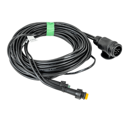 Instalacja elektryczna ASPÖCK wiązka przyczepy lawety 7 m wtyczka 13/8 PIN bajonety 2x 5 PIN