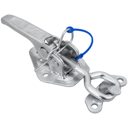 Zaczep burtowy z zapinaczem STEELPRESS ZB-15A+Z-15 kompletne zamknięcie mimośrodowe burty przyczepy