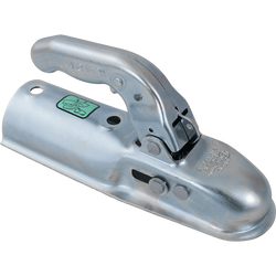 Zaczep kulowy KNOTT K7,5-E do przyczepki 750kg z dyszlem rurowym 70mm