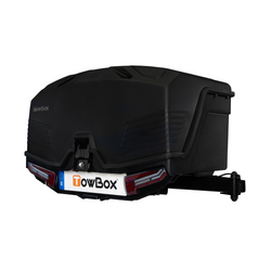 Towbox Camper Alpha czarny (short) - bagażnik box montowany na hak
