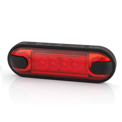 Lampa obrysowa czerwona HORPOL LD 3212 LED slim uniwersalna