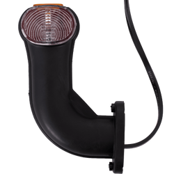 Lampa obrysowa ASPÖCK SUPERPOINT II lewa na gumowym wysięgniku