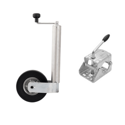 Koło podporowe z klemą obejmą WINTERHOFF ST60-V-255SB+KLE60 400kg 60mm 525-755mm