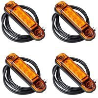 Komplet czterech lamp obrysowych HORPOL LD 2328 LED uniwersalnych slim