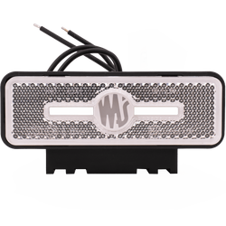 Lampa obrysowa WAŚ W254 2035 LED biała uniwersalna z uchwytem