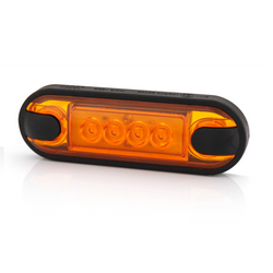 Lampa obrysowa pomarańczowa HORPOL LD 3211 LED slim uniwersalna