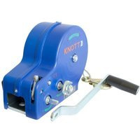 Wciągarka przyciągarka ręczna do przyczepy lawety KNOTT 1135kg z liną stal
