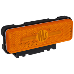 Lampa obrysowa WAŚ W254 2033 LED pomarańczowa uniwersalna z uchwytem