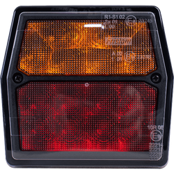 Lampa tylna FRISTOM FT-222 LED 4 funkcje uniwersalna