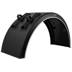 Błotnik do naczepy 19,5-22,5" DOMAR DK3075 nadkole 1250/430mm z uchwytami montażowymi