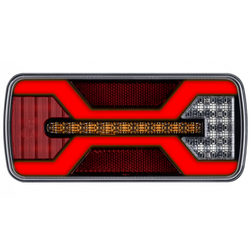 Lampa tylna KAMAR X-SPIDER L2424 LED 5 funkcji uniwersalna