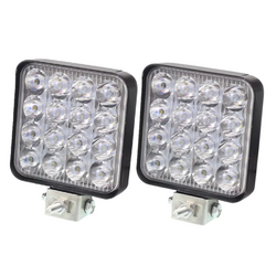 Zestaw dwóch lamp roboczych LED reflektor HERMON LLP16MINI 16xLED 2880lm