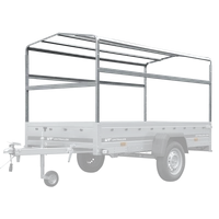 Stelaż H-1100 na plandekę pokrowiec przyczepy UNITRAILER GARDEN 265 KIPP