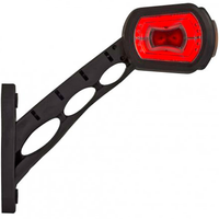 Lampa obrysowa HORPOL LDCC 2699 LED prawa na gumowym wysięgniku