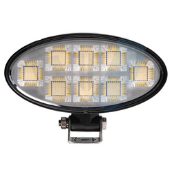 Lampa robocza LED reflektor TT TECHNOLOGY BLACK TT.13417 160xLED 8900lm owalna