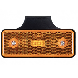 Lampa obrysowa KAMAR L1035-B LED pomarańczowa uniwersalna z uchwytem