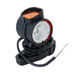 Lampa obrysowa FRISTOM FT-140A LED prawa na gumowym wysięgniku