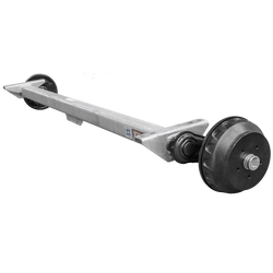 Oś hamowana KNOTT VGB18MV do przyczepy / lawety 1800kg 1850mm 2320mm 5x112
