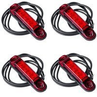 Komplet czterech lamp obrysowych HORPOL LD 2329 LED uniwersalnych slim