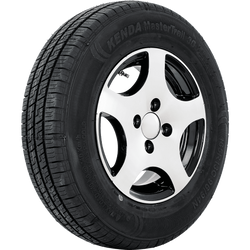 Koło wzmacniane do przyczepy OPONA KENDA 165/80 R13C 96/94N FELGA ALU STARCO poler 5Jx13"H2 4X100 ET:30
