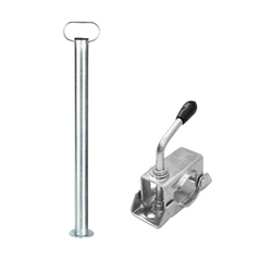 Podpora stała z klemą obejmą WINTERHOFF RSR48-700+KLE48 150kg 48mm 700mm