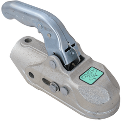 Zaczep kulowy KNOTT K27-B do przyczepy 2700kg z dyszlem rurowym 45mm żeliwny